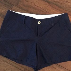 Lilly Pulitzer Navy Callahan shorts